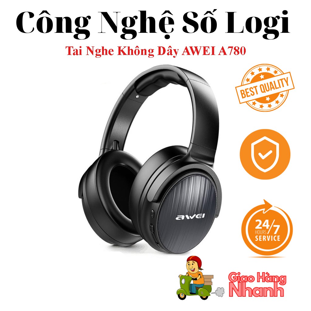 Tai Nghe Không Dây AWEI A780BL - Kết Nối Bluetooth V5.0 - BH 6 Tháng