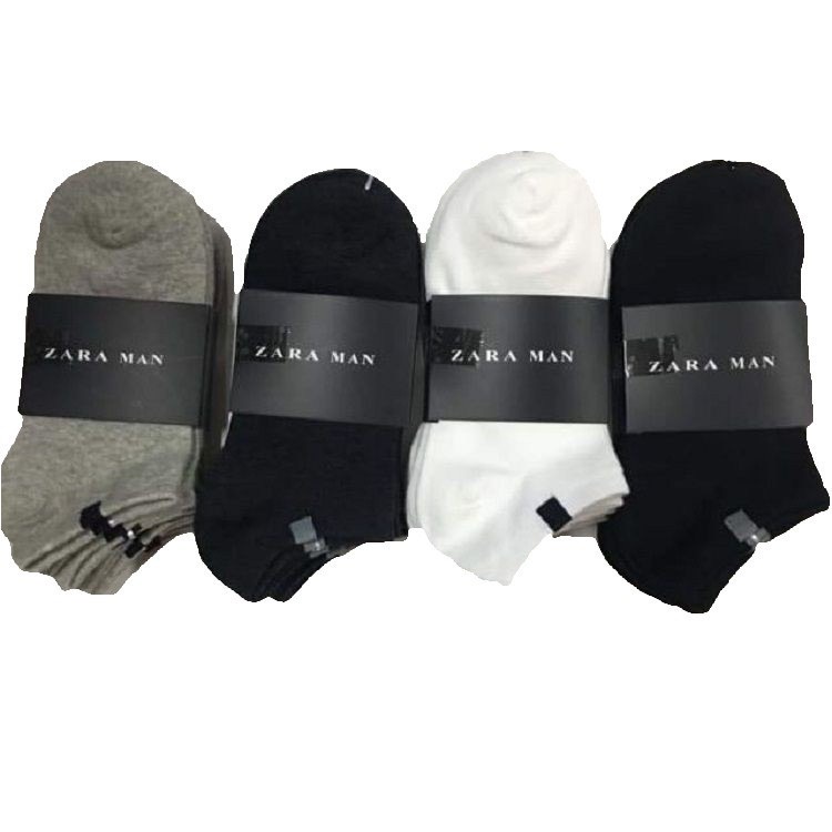 [ SIÊU RẺ ] Vớ ZARA NAM , NỮ cổ ngắn thoáng khí, êm chân