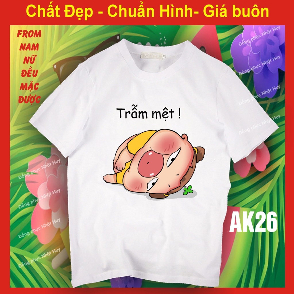 Áo phông quỳnh aka AK23, icoi facebook , biểu cảm TRẪM MỆT