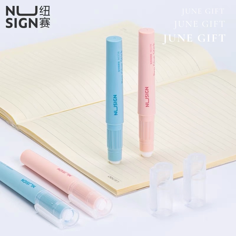 Hồ keo khô dạng bút Deli tiện lợi làm thủ công, bullet journal