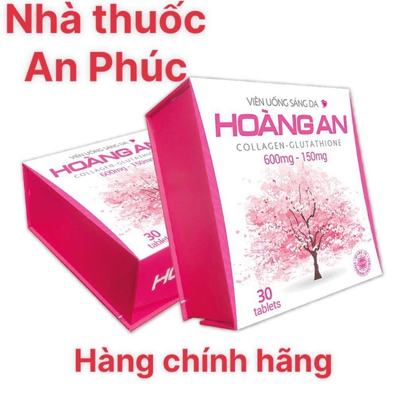 viên uống sáng da hoàng an