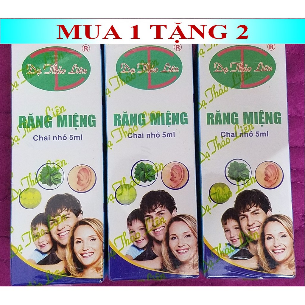 Tinh Dầu Chăm Sóc Răng Miệng Dạ Thảo Liên - Hỗ Trợ Hôi Miệng, Sâu Răng ( Kèm 1 Trong 3 Qùa Tặng Ngẫu Nhiên Hấp Dẫn )