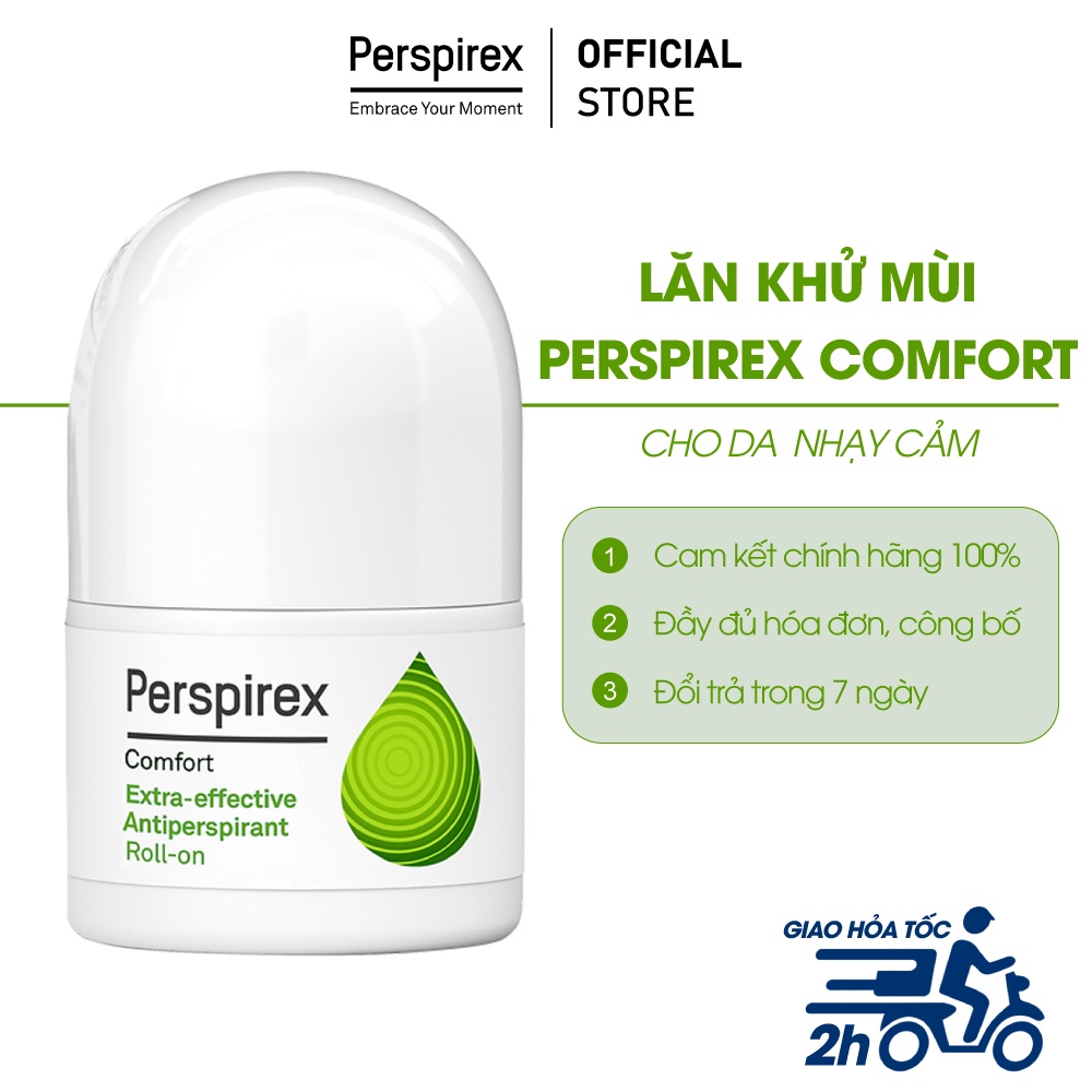 Lăn Khử Mùi Perspirex Comfort Dành Cho Người Có Da Nhạy Cảm 20ml