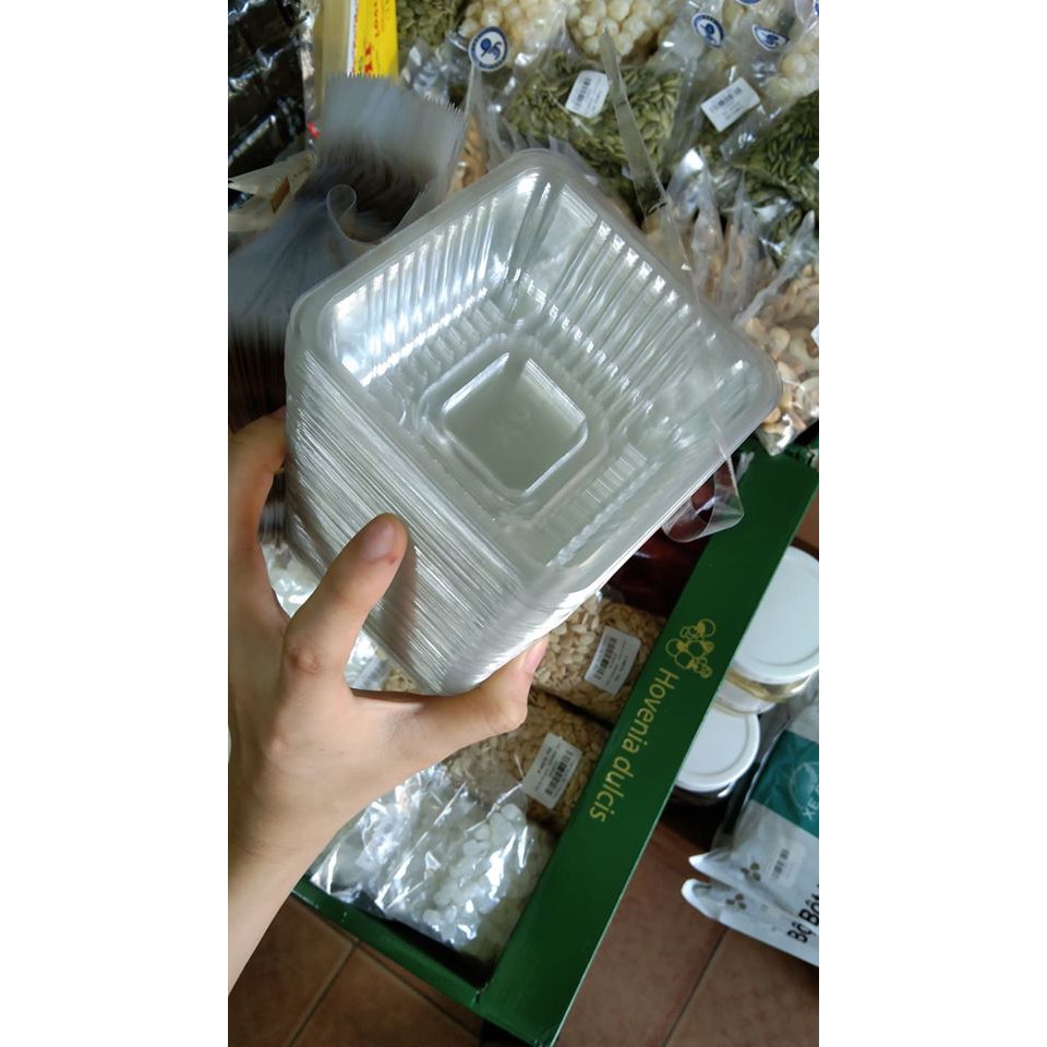 Combo 100 túi và khay đựng bánh trung thu
