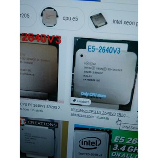 cpu xeon e5 1607v4/e5 2630lv3/e5 1620v3/e5 1620v4 socket 2011v3