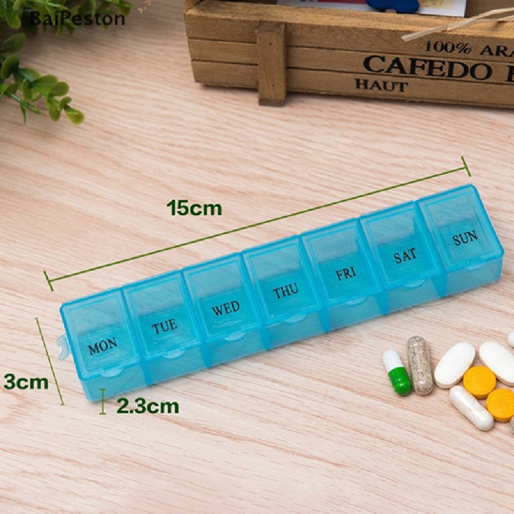 Hộp Đựng Thuốc Tiện Lợi Khi Đi Du Lịch