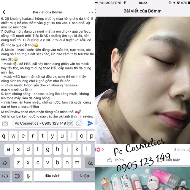 💦🌸XỊT KHOÁNG HADASUI MÀU HỒNG 🌸💦 | BigBuy360 - bigbuy360.vn