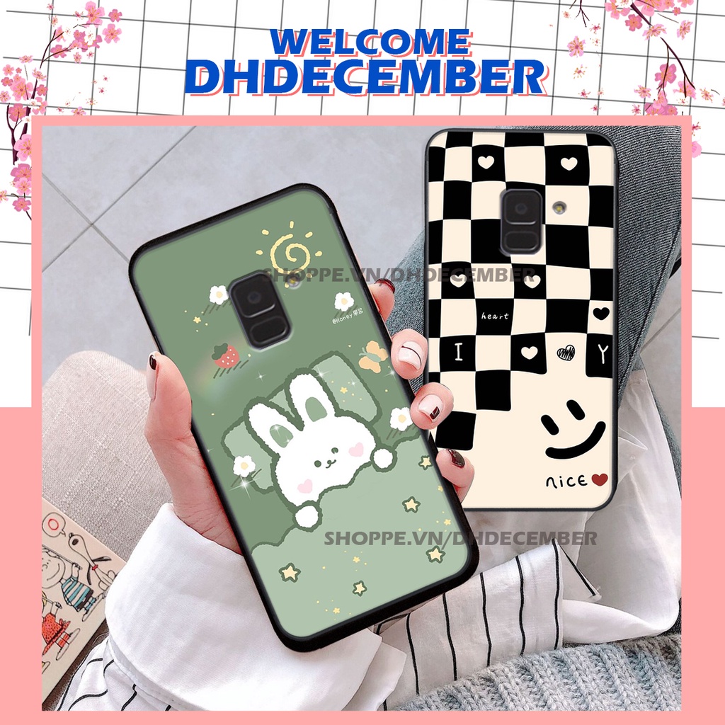 Ốp lưng Samsung Galaxy A5 2018 - A6 2018 - A8 2018 -A8 PLUS in hình dễ thương- cute dog- n@sa RẺ-ĐẸP-CHẤT