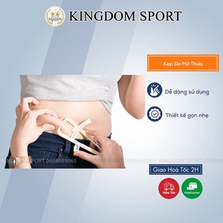 Kẹp đo % mỡ, thước đo mỡ thừa kingdom sport