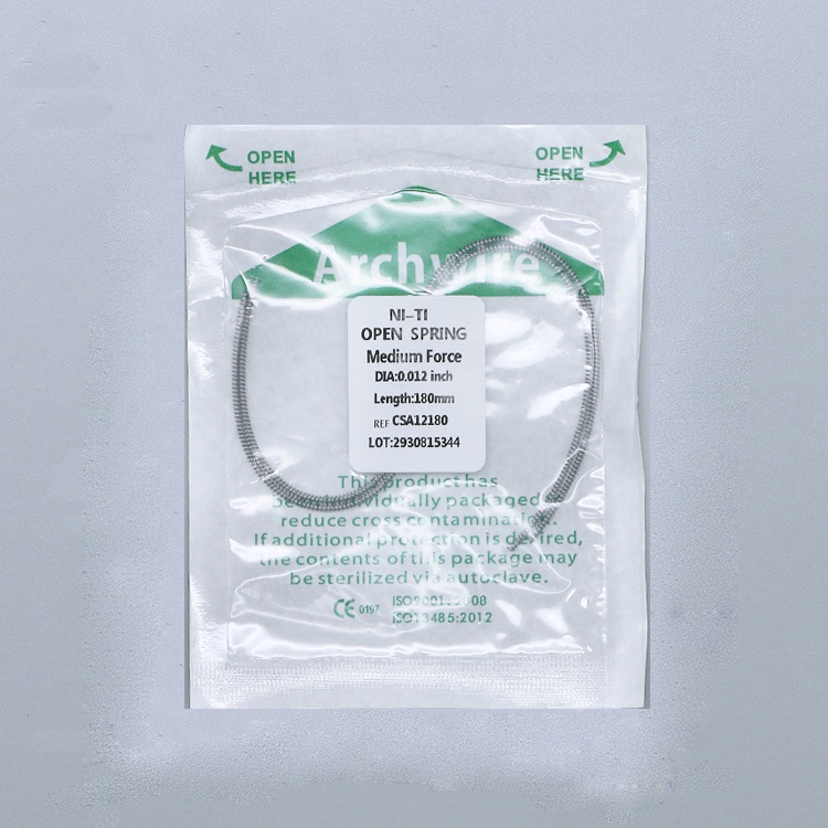 2Pcs/pack Orthodontic Niti Open Coil Spring