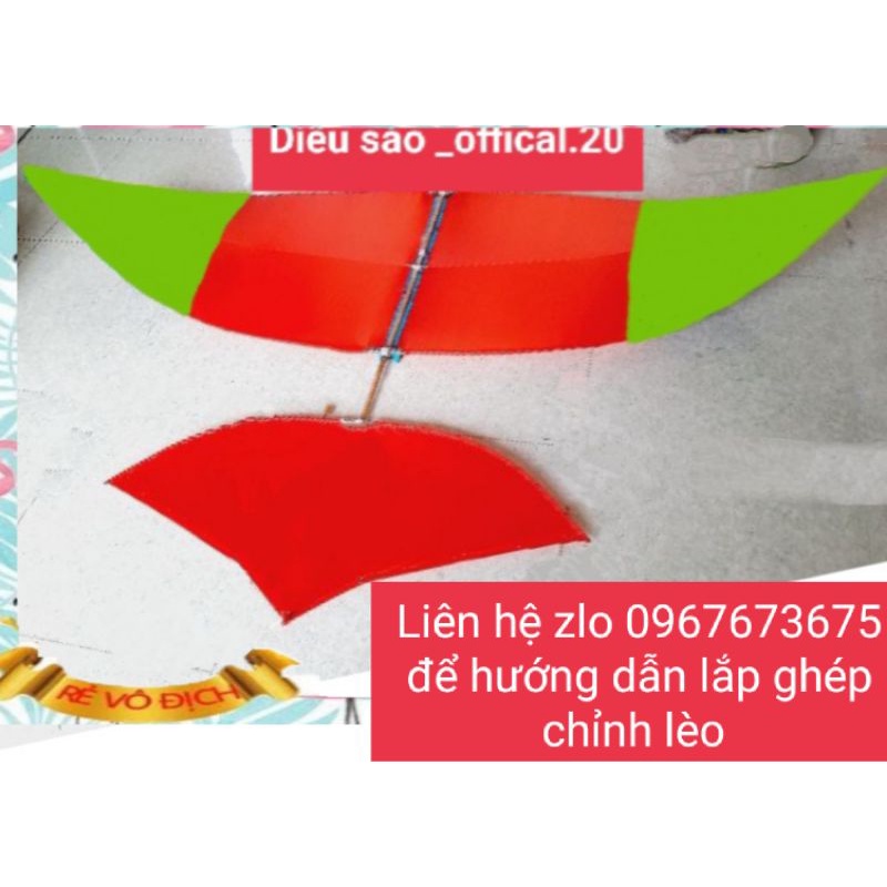 Diều sáo lắp ghép nhiều loại màu