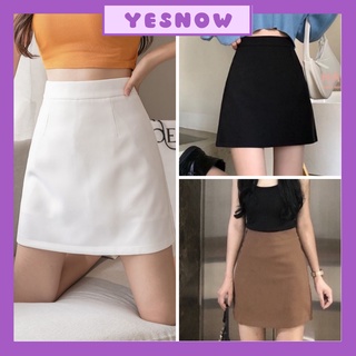 Chân Váy Ngắn Chữ A Có Quần Trong Dài Trên Gối Phong Cách Hàn Quốc