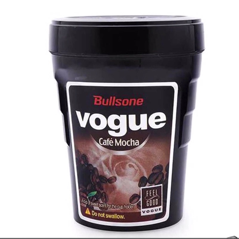 Sáp Thơm Cafe Hàn Quốc Mocha Bull Sone- Khử Mùi Ô Tô Cao, cốc cafe để xe ô tô, sáp cafe xe ô tô