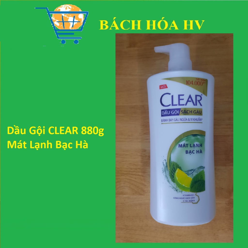 Dầu gội CLEAR 880g - BACH HOA HV