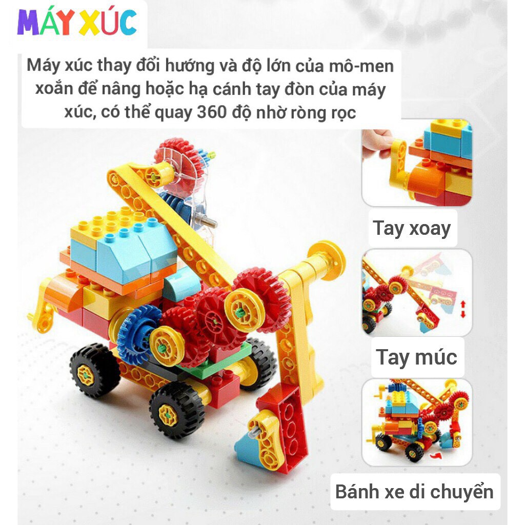 [HOT] Đồ chơi giáo dục thông minh Lego siêu động cơ 139 mô hình cho bé từ 3 tuổi, An toàn, xếp hình trí tuệ cao cấp