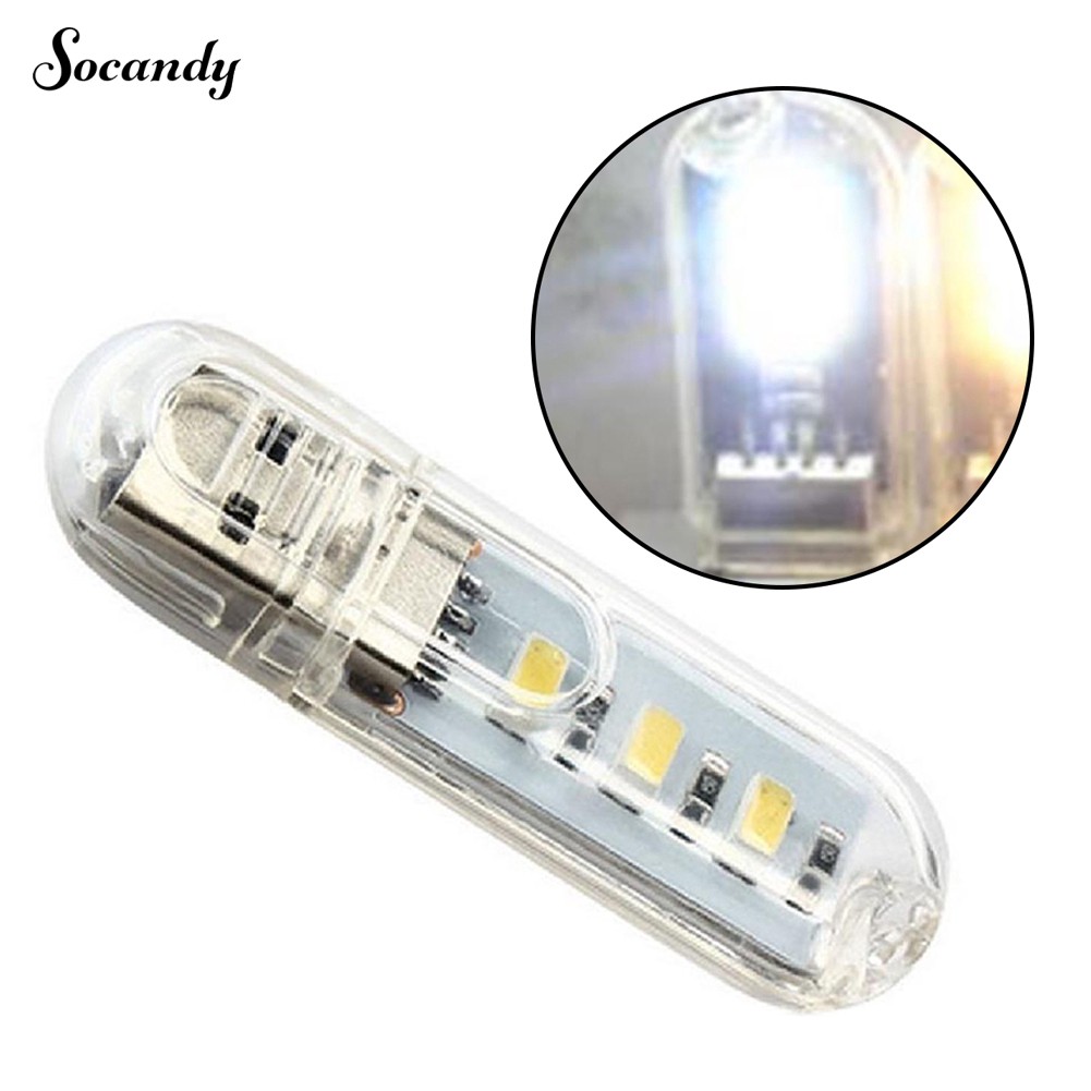 Đèn Led Mini Để Bàn Có Cổng Sạc Usb