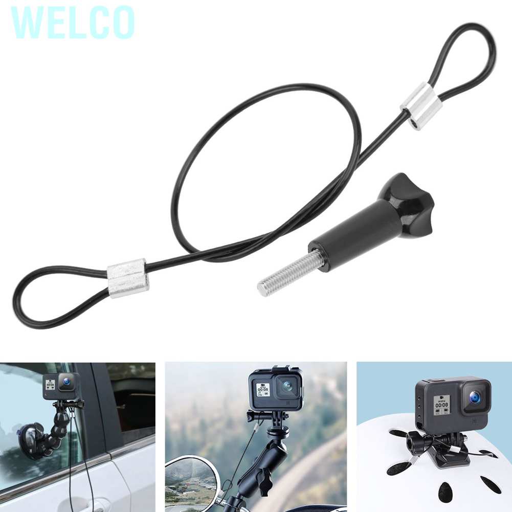 Dây đeo cổ tay bằng thép không gỉ 30cm kèm ốc vít 1/4 inch cho GOPRO/DJI OSMO
 | BigBuy360 - bigbuy360.vn