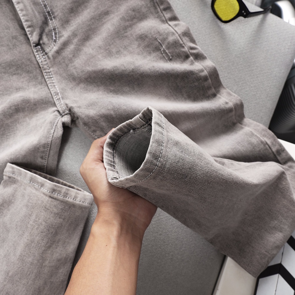 QUẦN JEAN NAM CHẤT LIỆU DENIM CAO CẤP - CO GIÃN - PHONG CÁCH TRẺ
