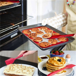 1pc Cream Butter Spatula Scraper Brush Silicone Baking Tool