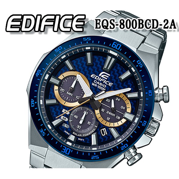 Đồng Hồ Nam Casio EQS-800BCD-2AVUDF