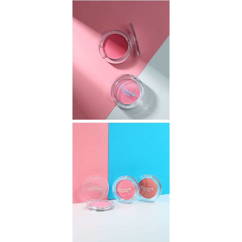 Má hồng 1 ô LAMEILA blusher bắt sáng tốt mịn da nội địa sỉ tốt NGỰA BEAUTY | BigBuy360 - bigbuy360.vn