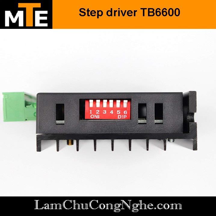 Mới! Mạch Điều Khiển Động Cơ Bước TB6600 4A 9V-42VDC - Step driver module