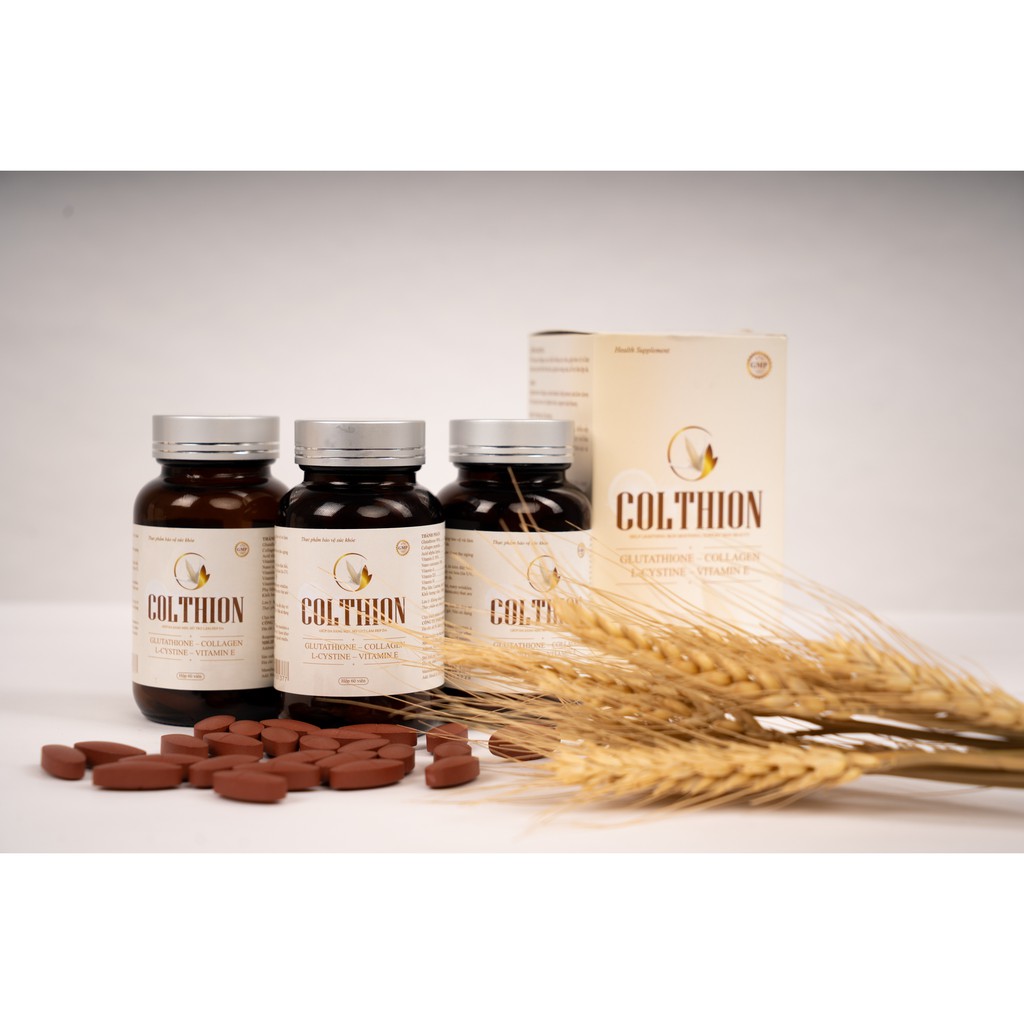 Viên Uống Trắng Da Colthion 60 Viên (Da trắng mịn chỉ sau 1 hộp) | BigBuy360 - bigbuy360.vn
