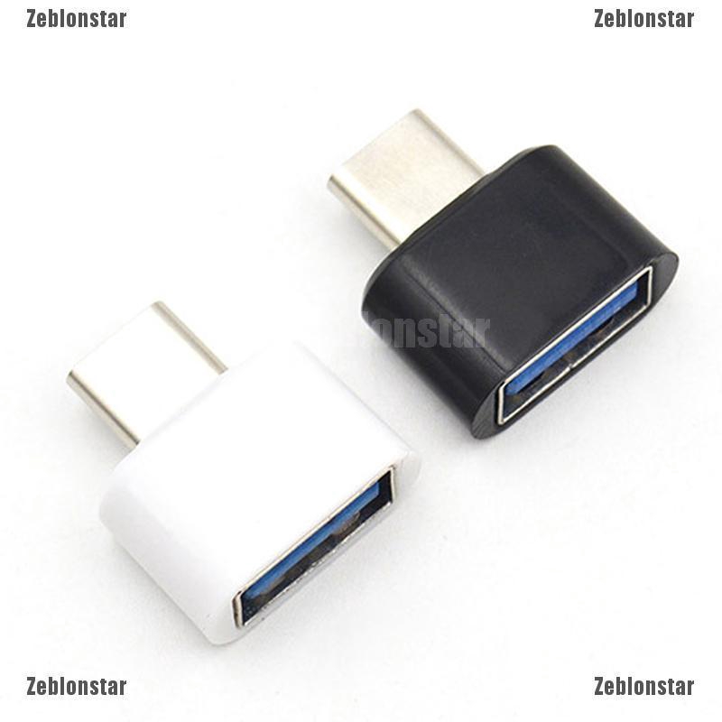 Set 2 bộ chuyển đổi dữ liệu USB loại C Male sang USB 2.0 Female dành cho điện thoại | WebRaoVat - webraovat.net.vn