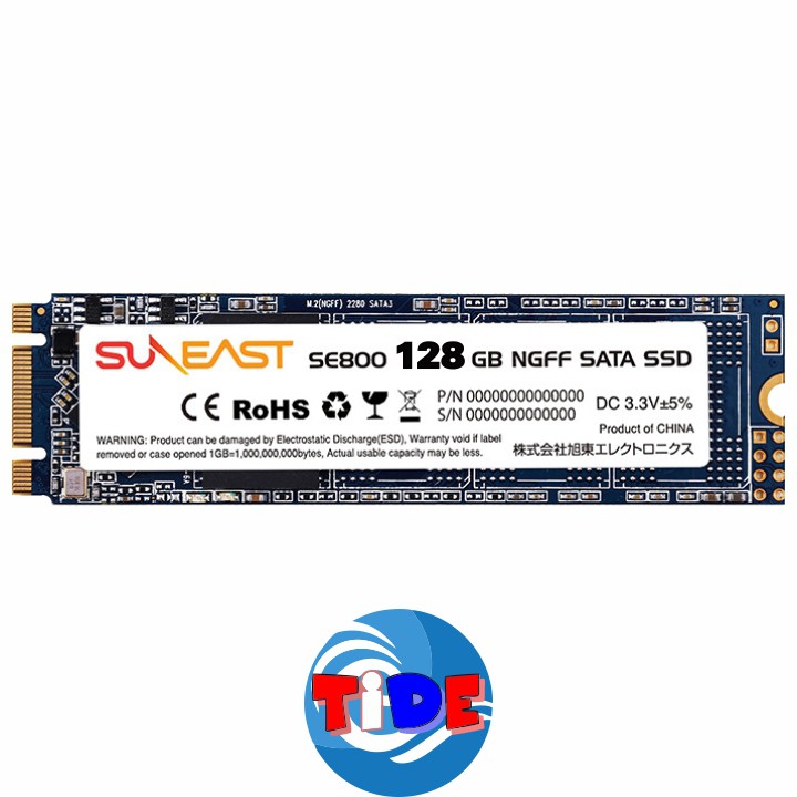 Ổ cứng SSD SunEast 256GB/128GB - M2/Msata nội địa Nhật Bản – CHÍNH HÃNG – Bảo hành 3 năm