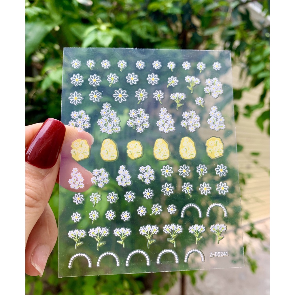 Sticker miếng dán móng tay mã Z-D5241