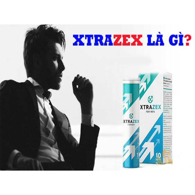 [Mỹ phẩm Nga] Viên sủi thảo dược XTRAZEX cho nam ông Khỏe Bà Vui