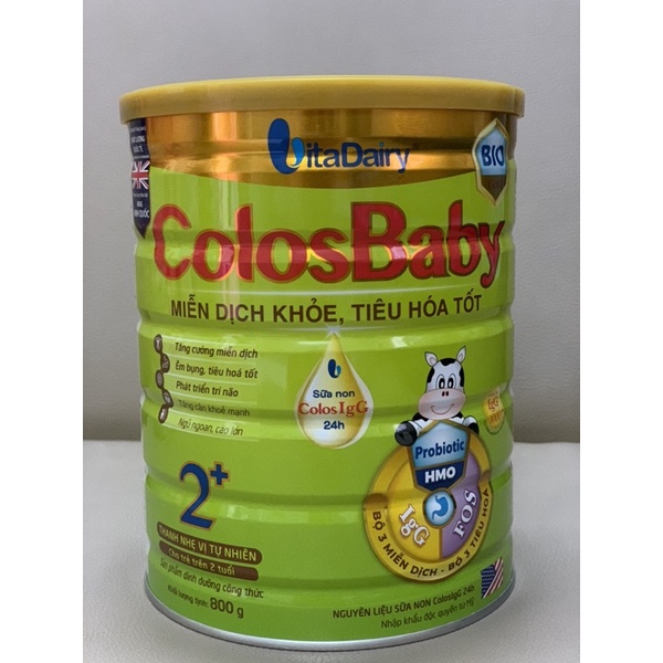 Sữa colosbaby BiO gold 800g 0+1+2+
