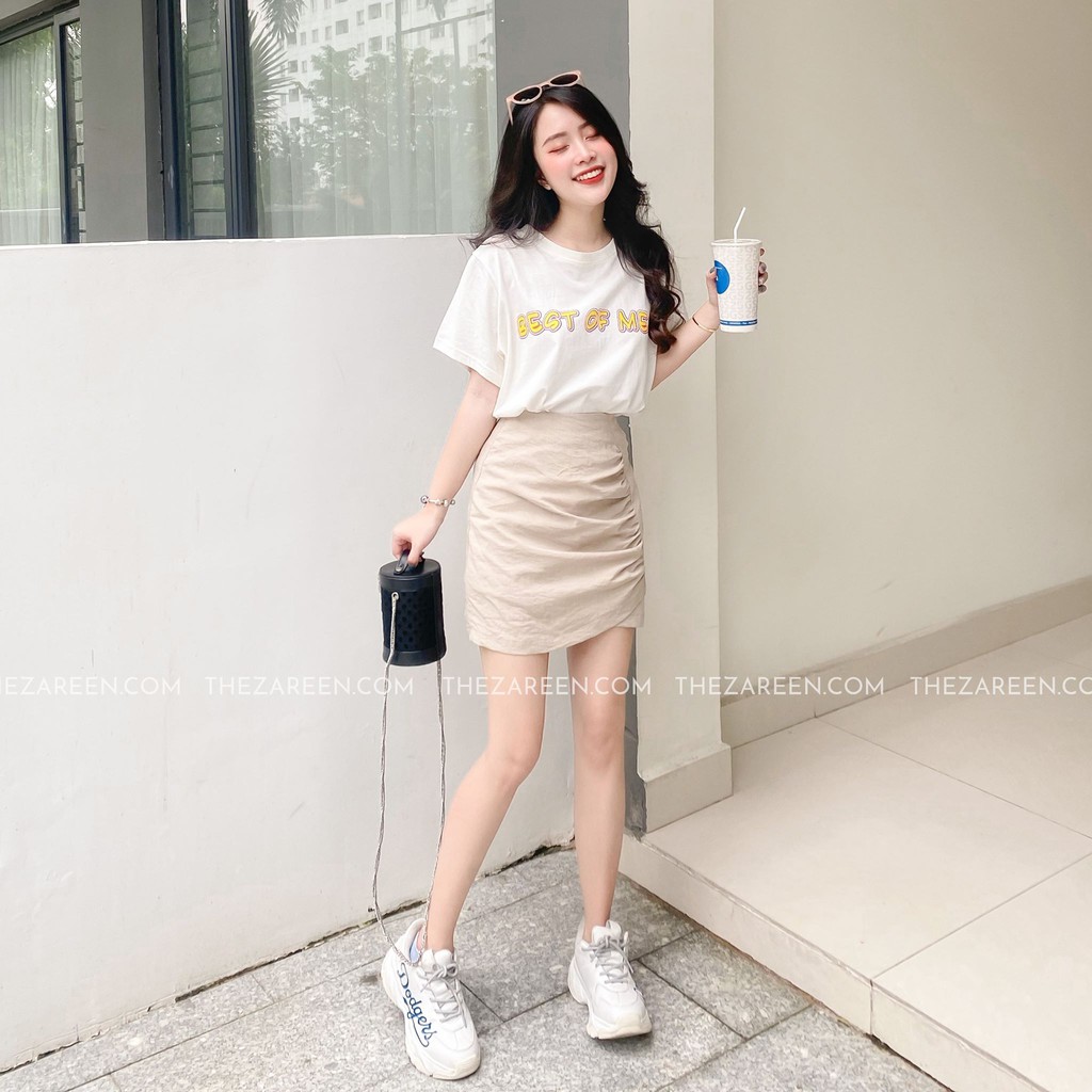 CHÂN VÁY ÔM XẾP LY ZAREEN VAB06 NUDE | BigBuy360 - bigbuy360.vn