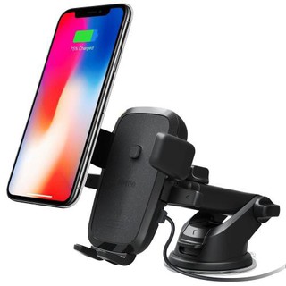 Đế Sạc Nhanh Điện Thoại Không Dây Trên Xe Ô Tô Có Định Vị Fast Charge