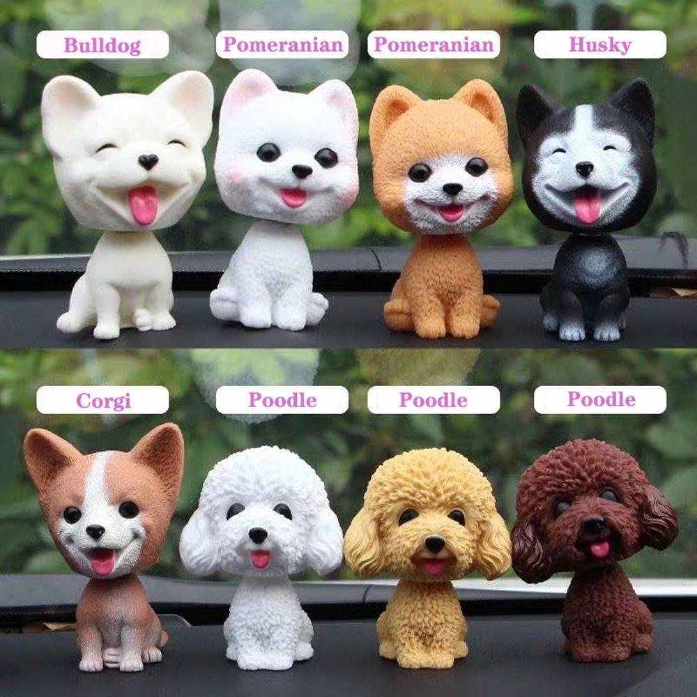 Búp Bê Đồ Chơi Cún Con Dễ Thương Dùng Để Trang Trí Xe Hơi