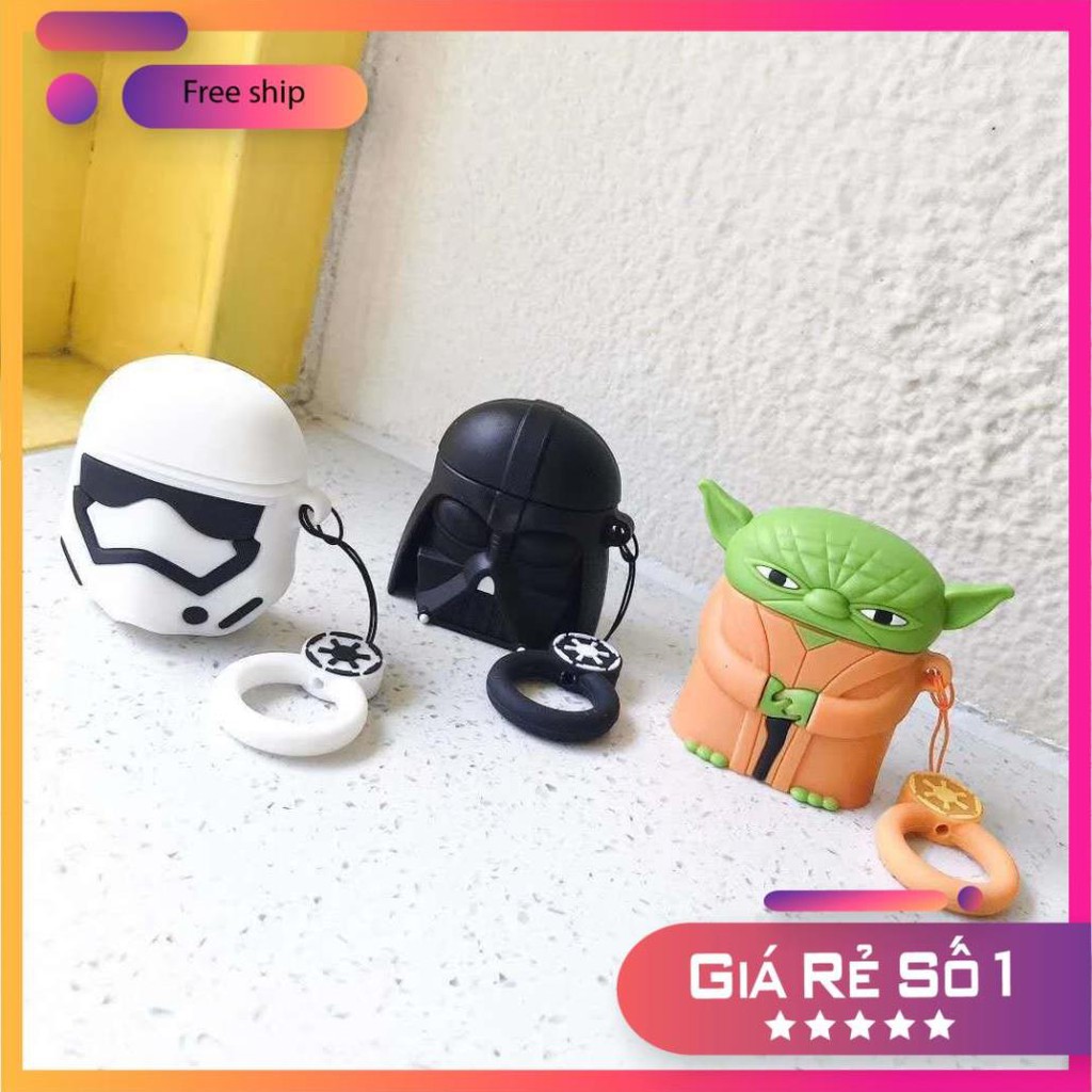 VỎ BỌC AIRPODS STARWAR Case Tai Nghe Không Dây Airpods 1/ 2/ i12/ Pro