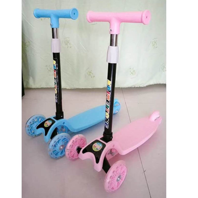 Xe Trượt Scooter 3 Bánh Loại 1-Bánh Xe Có Phát Sáng -Violet_Store