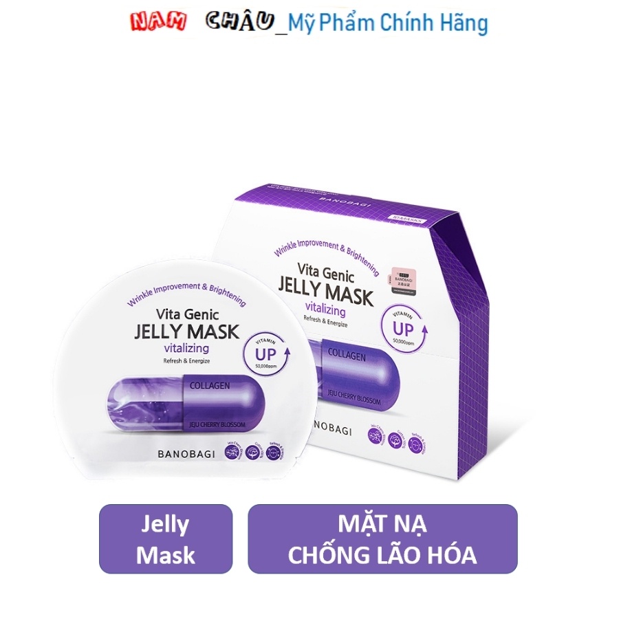 Mặt Nạ BNBG Banobagi Vita Mask phục hồi, cấp ẩm, nuôi dưỡng da toàn diện 30ml Hàn Quốc NPP Nam Châu | BigBuy360 - bigbuy360.vn