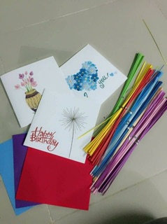 Giấy sợi làm thiệp quilling