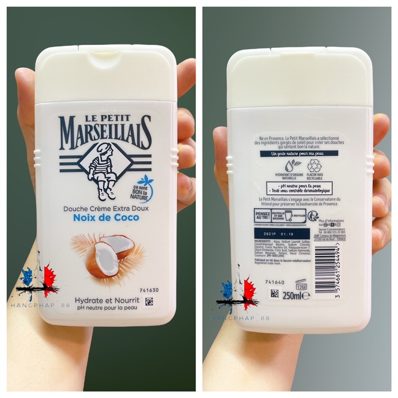 Sữa tắm Le Petit Marselliais 250ml Pháp