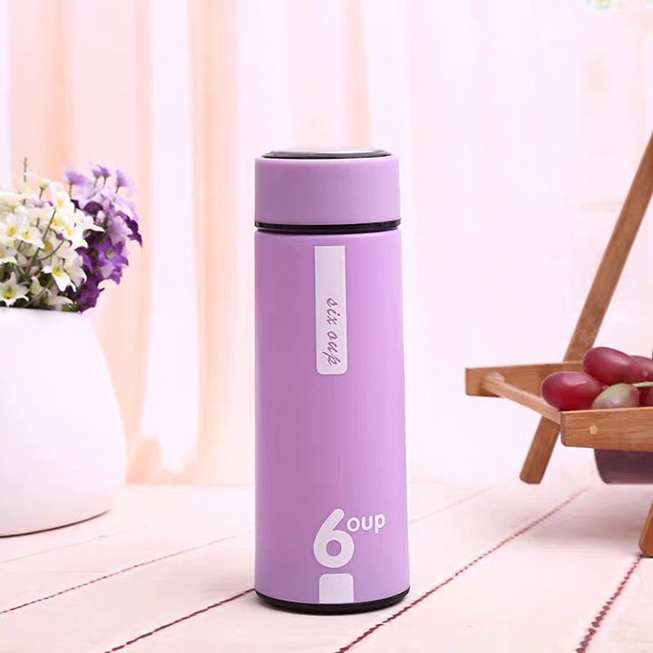 Bình Giữ Nhiệt 2 Lớp Lõi Thủy Tinh 6 Up , An Toàn Tiện Lợi