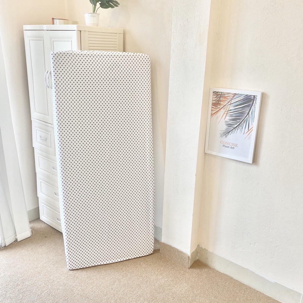 Ga giường nhựa Holla bọc nệm xơ dừa size 60x140x5 cm ( nhận may theo mẫu vải và size yêu cầu)