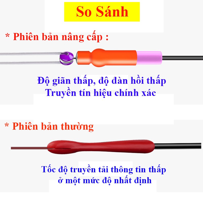 Vỉ 5 ghim phao câu cá , chân cắm phao săn hàng chuyên dụng câu đài, câu đơn cao cấp PK-17