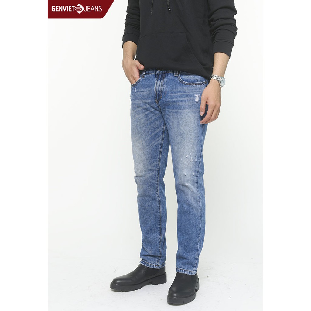 Quần dài jeans nam T1103J725 GENVIET | BigBuy360 - bigbuy360.vn
