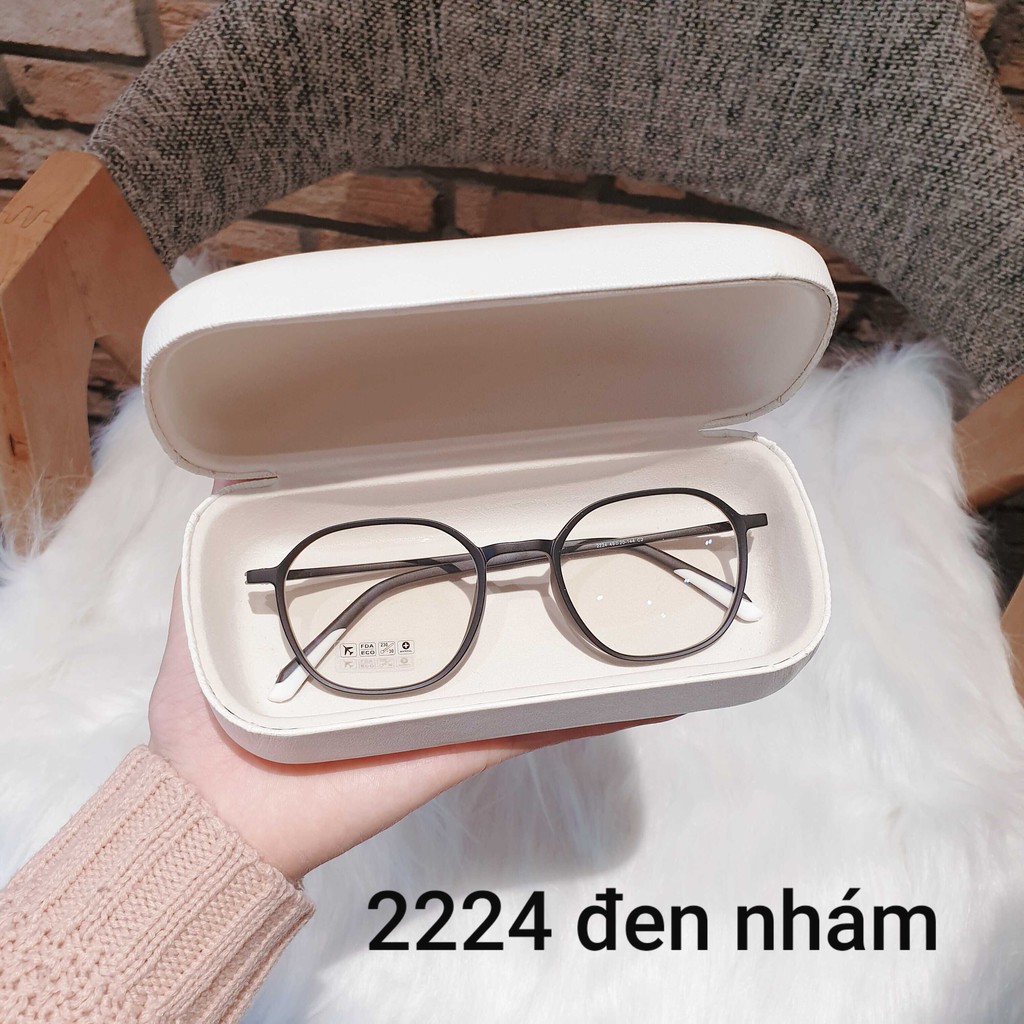 Kính Gọng Dẻo Mắt Lục Lăng G STORE Gọng Kính Cận Nữ Kiểu Dáng Mắt Tròn Đa Dạng Màu Sắc  2224 | BigBuy360 - bigbuy360.vn