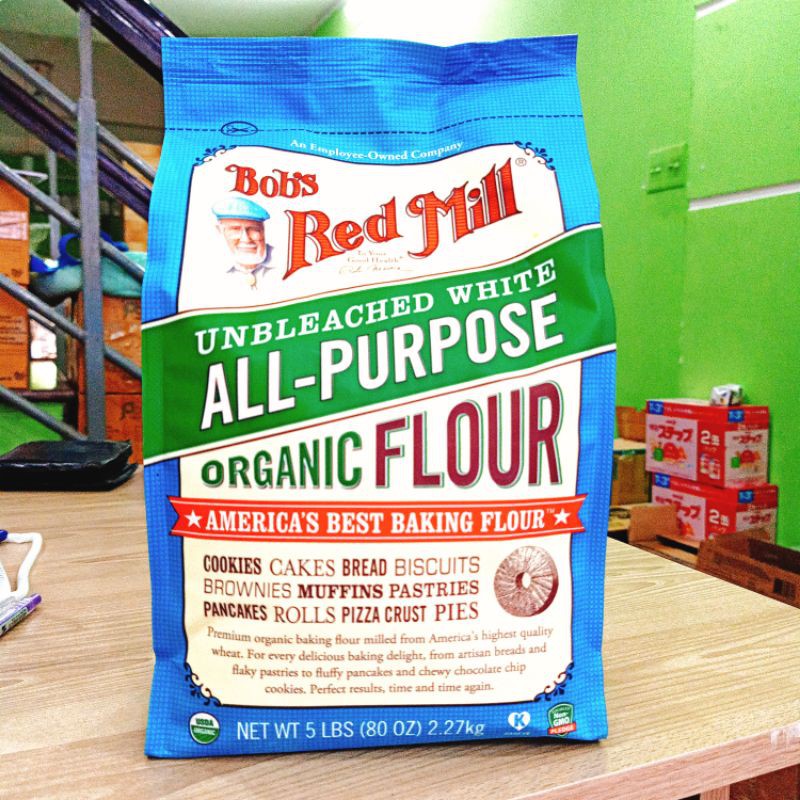 [Bob’s Red Mill] Bột Mì Hữu Cơ Đa Dụng All Purpose 2.27kg