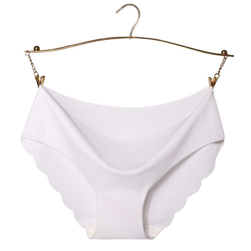 Quần lót cotton spandex đáy liền mạch vô hình cho nữ