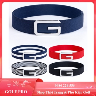 Thắt lưng chun golf nam cao cấp dây nịt lưng thể thao co dãn TL020