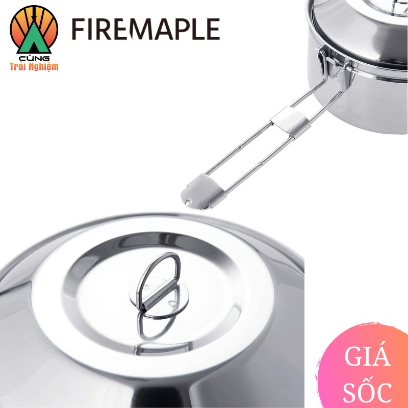 [CHÍNH HÃNG] Nồi Antarcti Thép Không Gỉ Chuyên Dụng Fire Maple Cho Nấu Ăn Ngoài Trời Antarcti stainless steel pot