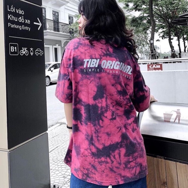 🔅Áo Thun Form Rộng Loan Màu TIBI